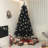 7.5ft Tall Artificial Black Christmas Tree