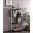 Black & Chrome Finish Bookshelf-1511363522