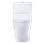 TOTO® WASHLET®+ Aquia® IV Two-Piece Elongated Universal Height Dual Flush 1.28 and 0.9 GPF Toilet and WASHLET S5 Bidet Seat, Cotton White - MW4463446CEMFGN#01