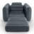 Intex Inflatable Pull Out Sofa Chair Sleeper 26" with Built-in Cupholder