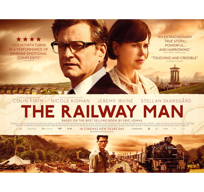 The Railway Man, 14" H x 18" W