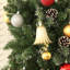Arbre de Noël artificiel 7 pi avec 980 branches, base en métal
