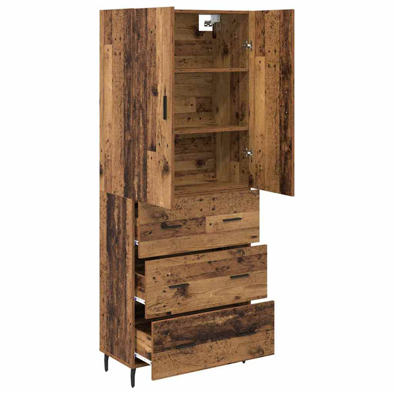 69.5cm Sideboard, Old Wood