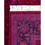 Overdyed Hand-Knotted Wool Modern-Contemporary Purple Area Rug 4' 1" x 6' 1"