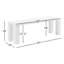 Carson 57" W Wood Dining Bench-86376339-86376340