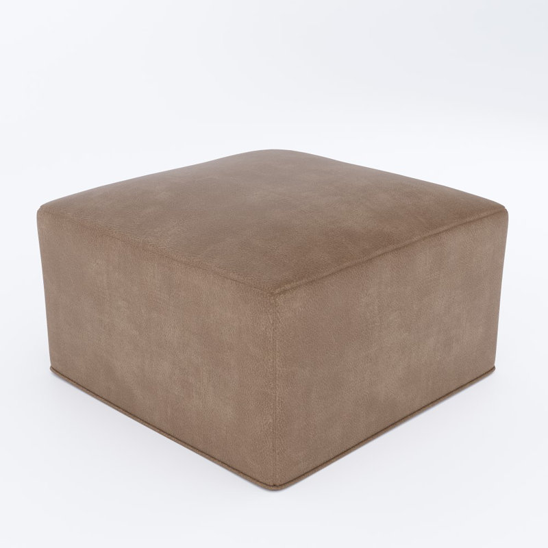 Repose-pieds en cuir Cupertino