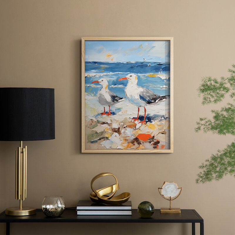 NAUTICAL Series CDLXV III, reproduction d'art encadrée - bois massif, Naturel, H 15 po x l 12 po