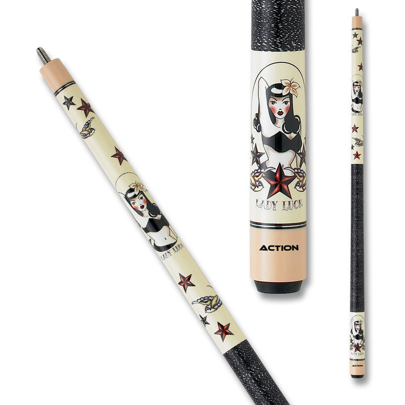 Action Adventure Lady Luck Pool Cue, 21 oz.