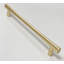 Satin Gold "Century" 7-9/16" Centers Cabinet Handle