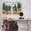«Geometric Abstract Forest Foliage» par Melissa Wang - peinture 2 pièces-1816252878-1816281178