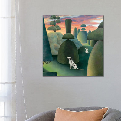 Between Day And Night by Antoinette Kelly - Wrapped Canvas Painting