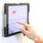 Mount-it Universal Tablet Wall Mount With Most 9.7" To 13" Tablets, Black