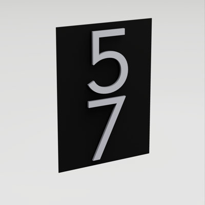 Wall Address Plaque