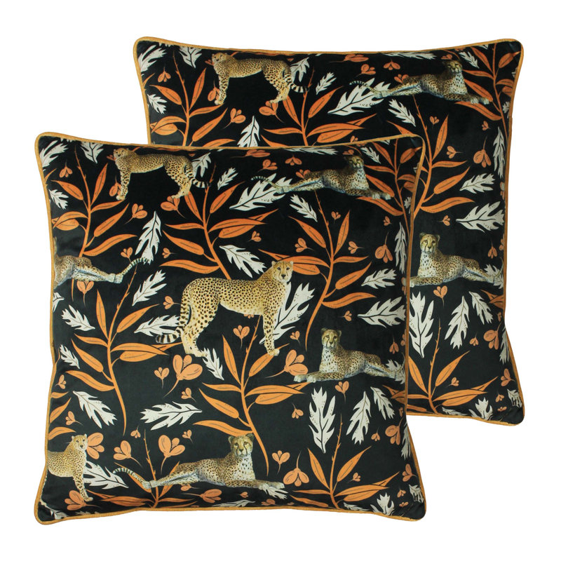 Floral Square Cushion