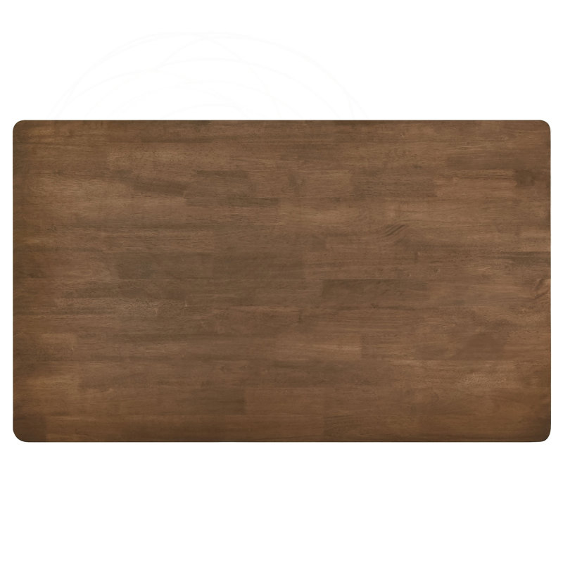 Ensemble de salle à manger 5 pièces en bois de noyer naturel