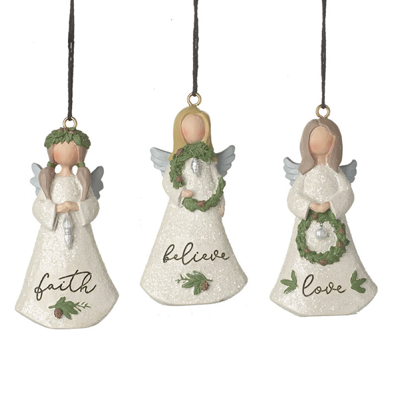 9cm Resin Hanging Figurine Ornament