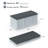 75 Gallons Plastic Foldable Deck Box Outdoor Indoor Storage Lid-113438170