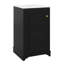 Meuble-lavabo de 20 po avec lavabo, meuble de rangement autoportant simple avec porte à fermeture douce et tablette réglable