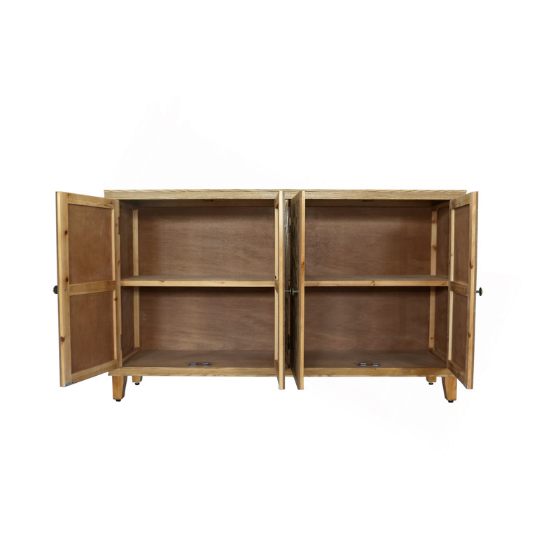 Armoire décorative avec 4 portes pour le vestibule, le salon, la chambre à coucher et la salle à manger