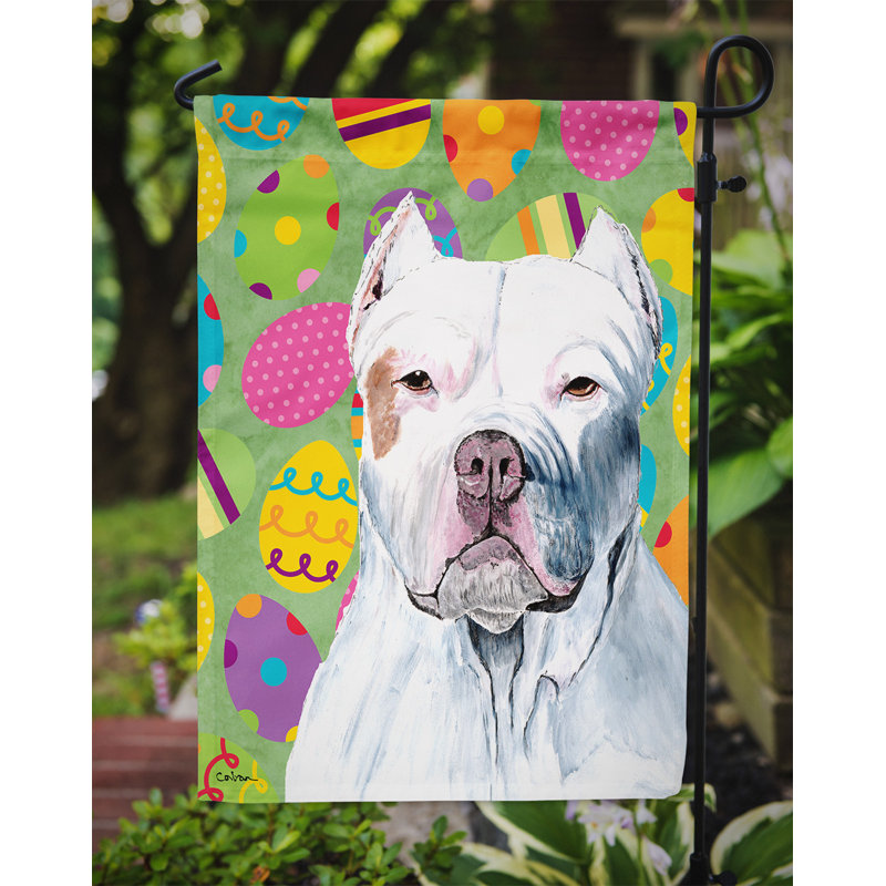 Drapeau de jardin Atara, Pit-bull