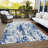 Aleg Washable Abstract Indoor / Outdoor Rug-1581387325