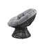 Chaise papasan pivotante avec coussin Charlcy-836382939