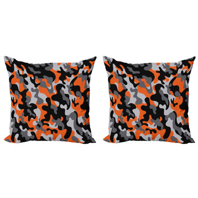 Nicoly Camouflage Square Cushion Cover