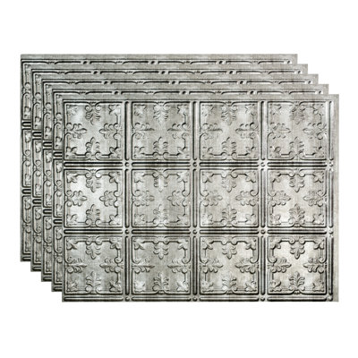 Panneau de dosseret décoratif en vinyle 10 po 18 po x 24 po FASÄDE