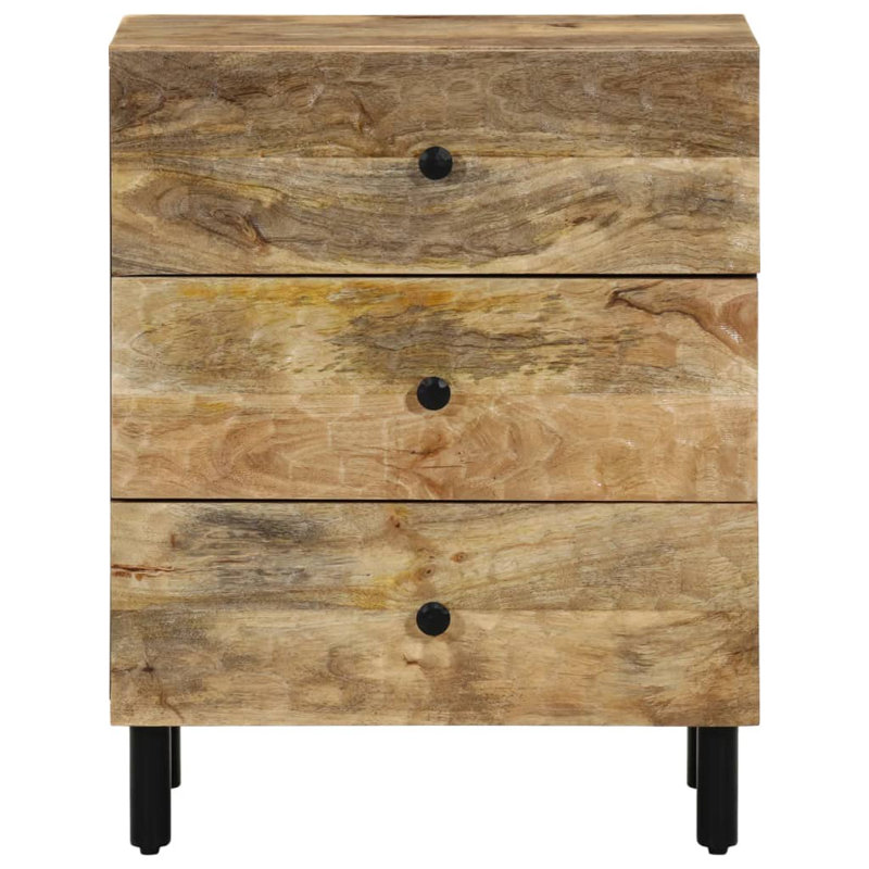 Beatrice 50cm W Iron Bedside Table