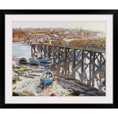 Annekathrin «Low Tide» par Martin Decent, reproduction d'art