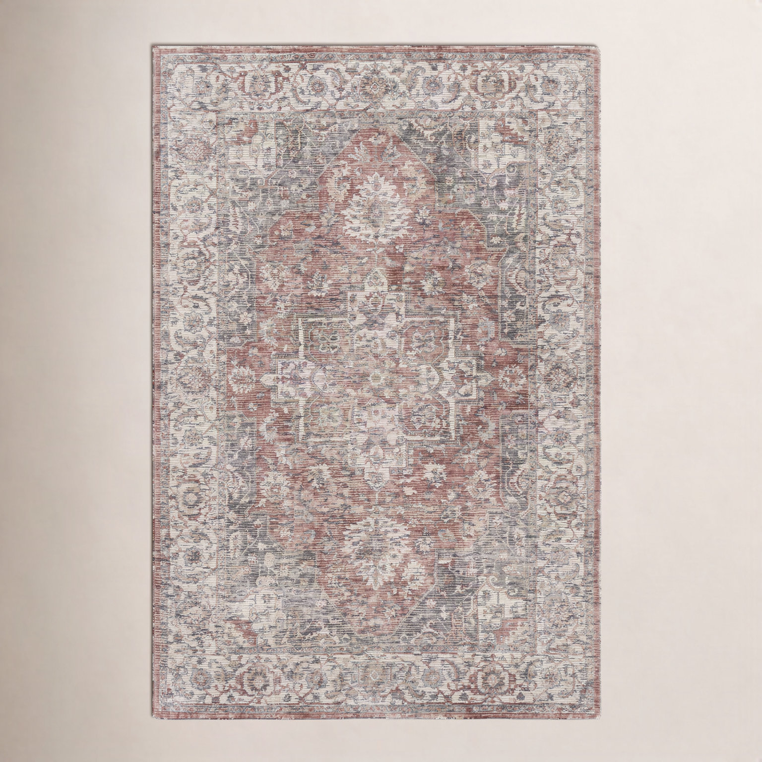 Idette Hand-Woven Oriental Rug, Rectangle 5' x 7'6"