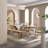 Rectangular Burlywood Solid Wood Dining Tables-47536989