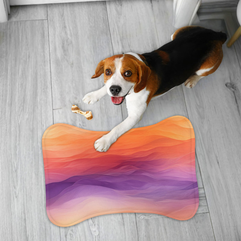 Tapis de soirée en forme d'os - 1 pièce, 18"