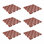 Walk This Way ! Gardening 1 11.5'' L x 11.5'' W Plastic Interlocking Deck Tile in Terracotta