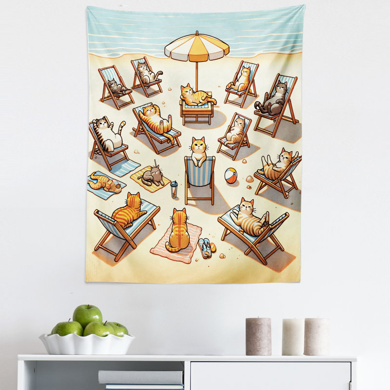 Tapisserie en microfibre, H 28 po x l 23 po