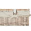 29" Wicker Storage Hamper with Lining