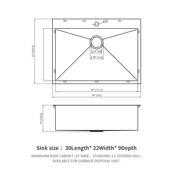 Dimensions du produit