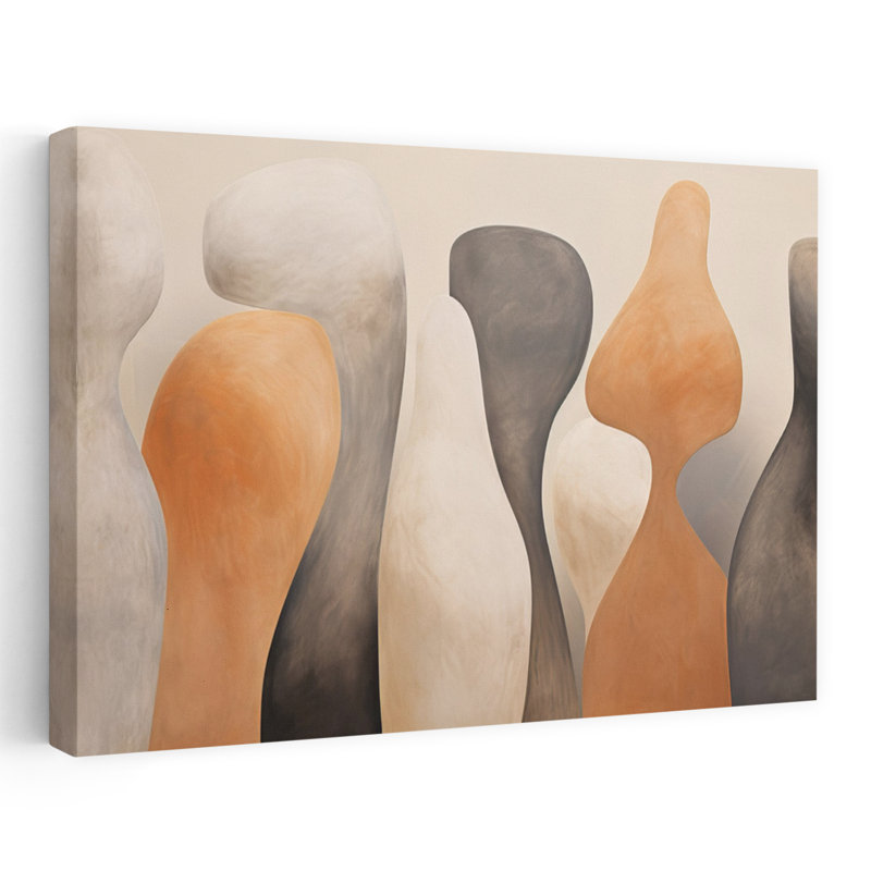 Art contemporain, art contemporain abstrait, H 32 po x l 48 po