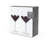 Raye Angled Crystal Burgundy Glasses