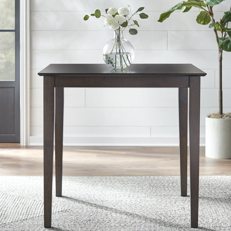 Skiatook Solid Wood Base Dining Table, Expresso