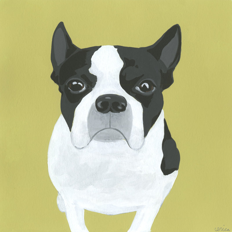 Miss Pickles by June Erica Vess - Wrapped Canvas Print, 30cm H x 30cm W x 3.8cm D
