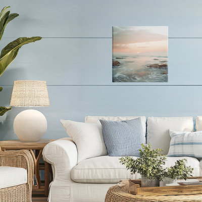 Seabreeze Sunset Melodies Canvas, design by Lazar Studio