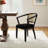Ashia Cane Back Dining Chair-1000085261