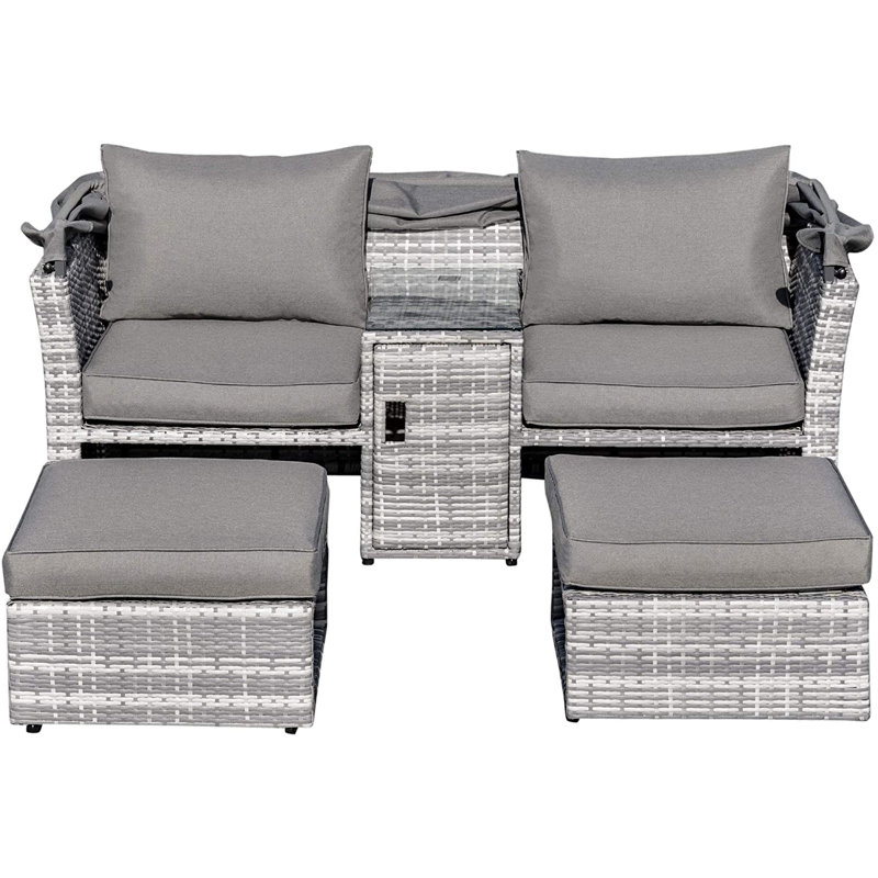 Hulme 2-Person Deep Seating with Cushions