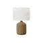 Lampe de table en rotin
