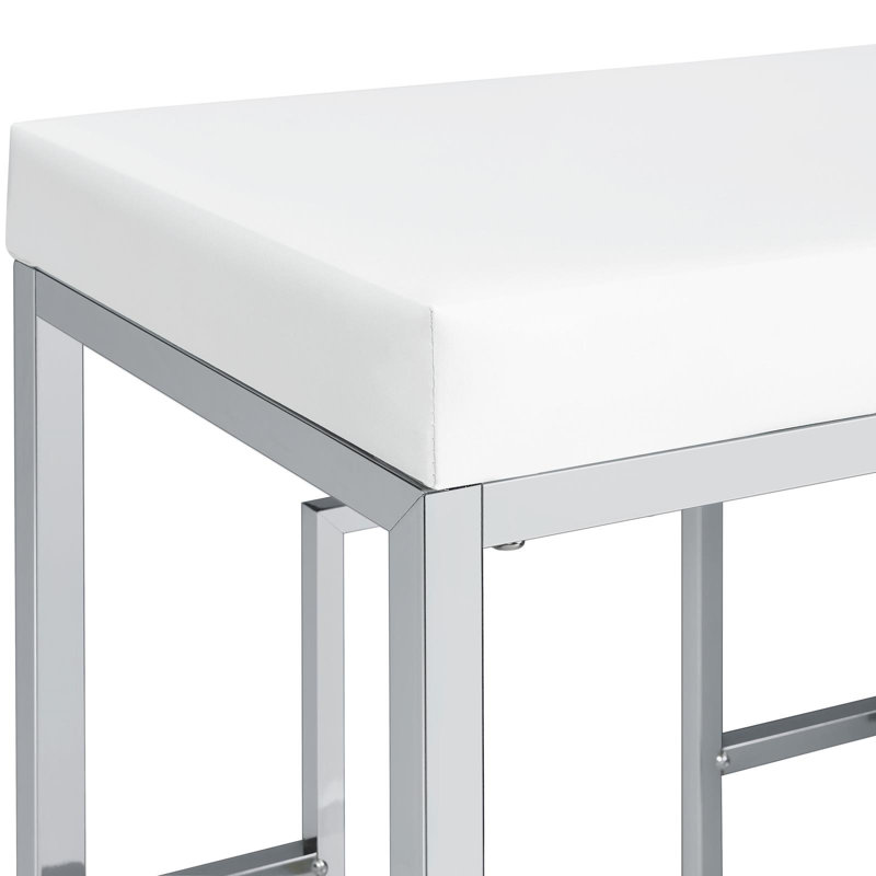 Calisto Counter Height Dining Set, 36”H x 18”L x 71.25”W, 5 Piece Dining Set