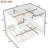 Full Bunk Bed With Storage Shelf and Bookshelf,Wood Bunk Bed with Ladder and Guardrails,Detachable Design,White-1838887223-1838887220