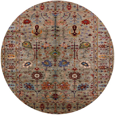 Tapis 100% Mid-Century moderne lavable à la machine 2418