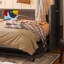 Lit escamotable double avec bureau, station de charge USB, lumières DEL, gris foncé-1150842700-1150842689