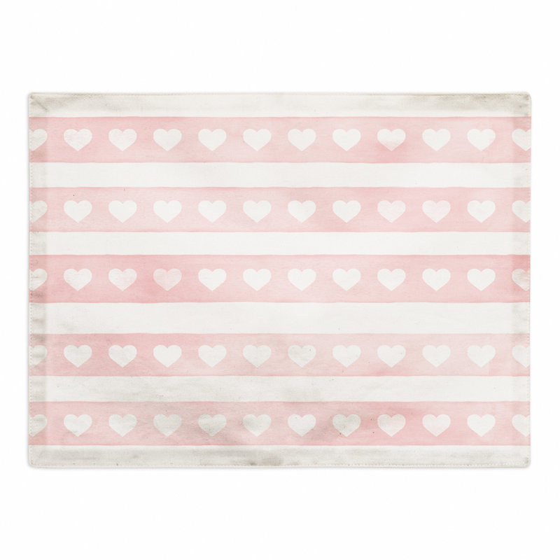 Amisa Polyester No Pattern Rectangle Placemat